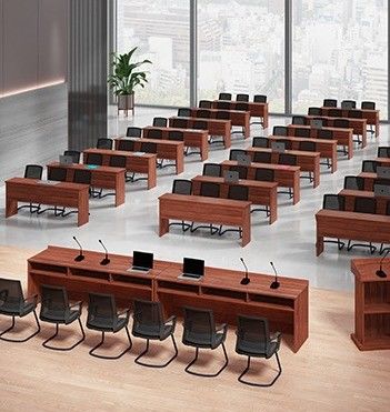Terme de paiement T/T 30%dépôt 70%solde Table de conférence moderne simple et Lectern