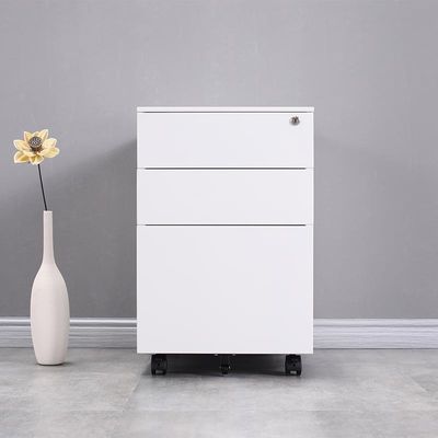 Meubles de bureau Armoire métallique simple avec tiroir amovible et structure mobile