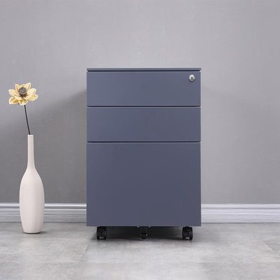 Meubles de bureau Armoire métallique simple avec tiroir amovible et structure mobile