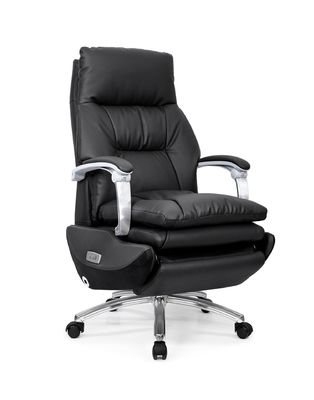 Chaise de chef confortable de design moderne avec charge USB sans fil et massage électrique