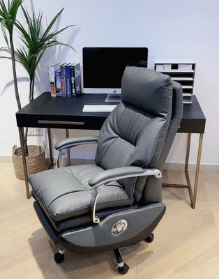 Chaise de chef confortable de design moderne avec charge USB sans fil et massage électrique