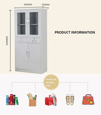 Rationalisez la gestion des données de bureau avec cette armoire à chargement en métal et ce rack de stockage