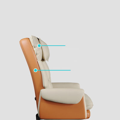 Autres revêtements en tissu de type métallique conception ascenseur pivotant fauteuil reclinable fauteuil PC de loisirs pour le bureau à domicile