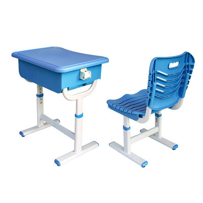 Ensemble de bureau et de chaise en plastique pour les enfants et les enfants pour les études scolaires ISO9001 ISO14001 Certifié