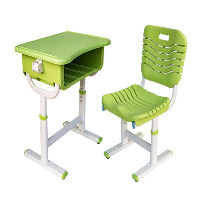 Ensemble de bureau et de chaise en plastique pour les enfants et les enfants pour les études scolaires ISO9001 ISO14001 Certifié