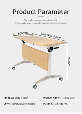 Design moderne style bureau mobile pour les meubles de bureau pliables studio station de travail