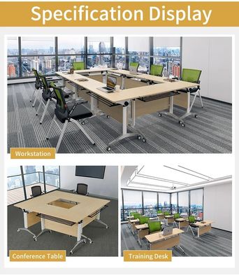 Design moderne style bureau mobile pour les meubles de bureau pliables studio station de travail