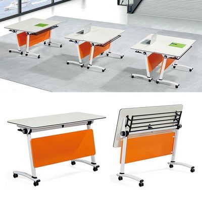 Tableau de salle de conférence pliable Bureau de poste de travail avec carte MDF/MFC E1