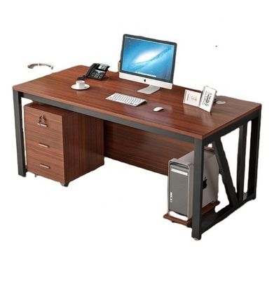 Bureau en bois massif Bureau de bureau bureau de bureau de bureau Morden Bureau poste de travail