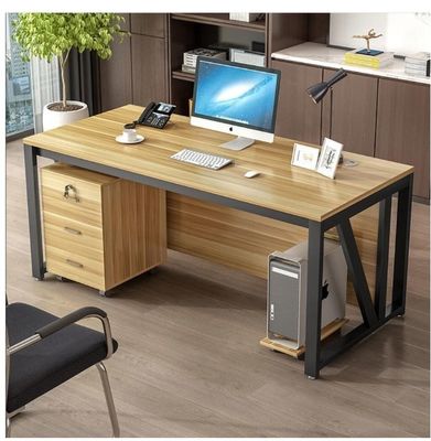 Bureau en bois massif Bureau de bureau bureau de bureau de bureau Morden Bureau poste de travail