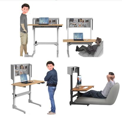 Meubles de bureau Bureau de levage pneumatique pour régler la hauteur dans la cuisine