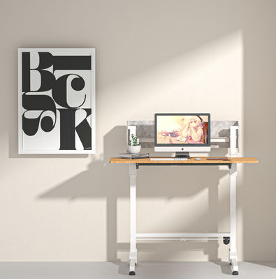 Bureau de bureau à domicile réglable en hauteur avec élévation électrique et vitesse de conception moderne 38 mm/s