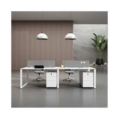 Zone de travail ouverte Meubles de bureau Stations de travail avec surface en mélamine