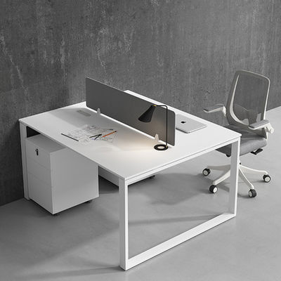 Zone de travail ouverte Meubles de bureau Stations de travail avec surface en mélamine