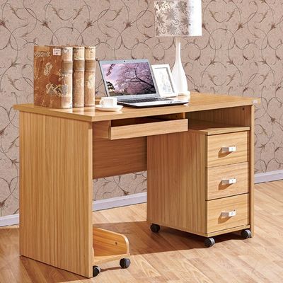 Meubles de bureau contemporains 3 tiroirs entrepôt table d'écriture pour postes de travail modernes