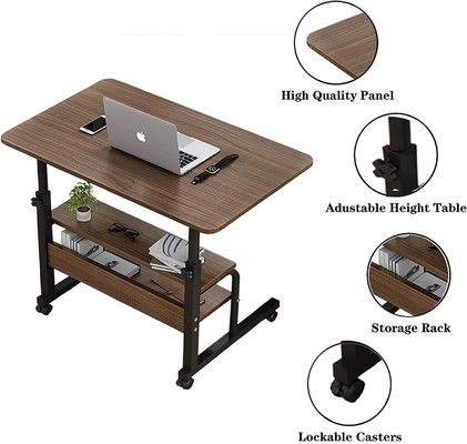 Meubles de bureau à domicile multifonctionnels Table élévatrice en bois avec conception réglable en hauteur