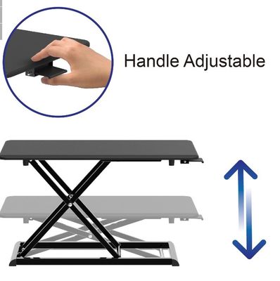 Tableau de levage pliable en acier inoxydable à hauteur réglable Bureau d'ordinateur