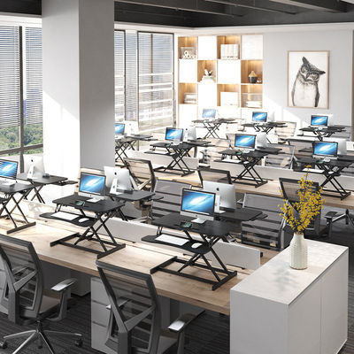 Tableau de levage pliable en acier inoxydable à hauteur réglable Bureau d'ordinateur