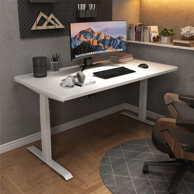 Cadre de bureau d'ordinateur télescopique en acier inoxydable avec hauteur réglable de 38 mm/s