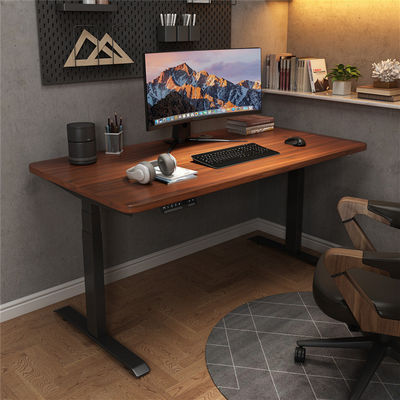 Cadre de bureau d'ordinateur télescopique en acier inoxydable avec hauteur réglable de 38 mm/s