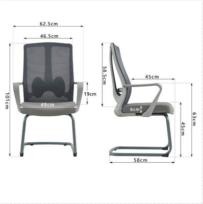 Emballement du courrier à l'arrière haute maison en tissu ergonomique en rotation Chaise de bureau pour gestionnaire
