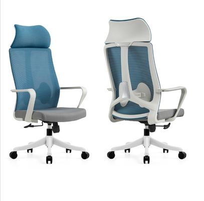 Chaise de bureau en tissu moderne Big Boss avec support lombaire réglable et base métallique