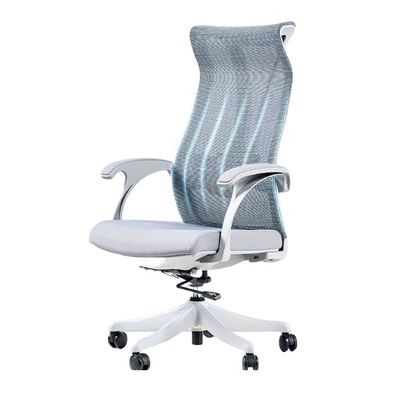 Chaise de bureau pivotante avec appuie-tête pour bureau à domicile