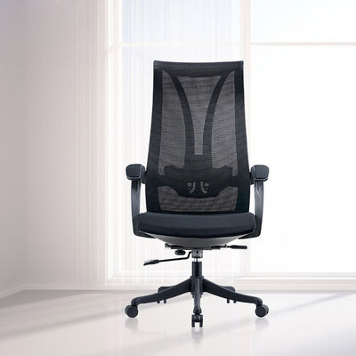 Chaise de bureau pivotante avec appuie-tête pour bureau à domicile