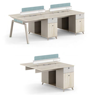 Ensemble de mobilier de bureau modulaire avec station de travail et bureau de travail