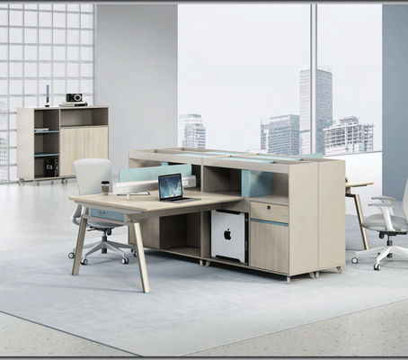 Ensemble de mobilier de bureau modulaire avec station de travail et bureau de travail