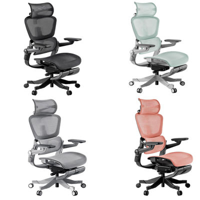 Chaise pivotante exécutive avec repose-pieds réglable certifiée ISO9001/ISO14001