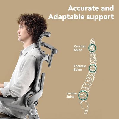 Chaise pivotante exécutive avec repose-pieds réglable certifiée ISO9001/ISO14001