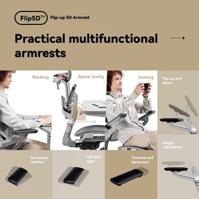 Chaise pivotante exécutive avec repose-pieds réglable certifiée ISO9001/ISO14001