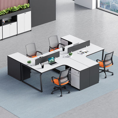 Tableau de bureau et chaise combiné en aluminium/tissu/acier