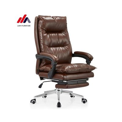 Type métallique Autre chaise haute arrière pour PC de bureau avec exécutif en cuir mobile