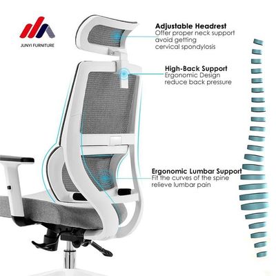 Liste de la chaise de bureau Taipan légère à dos haut cadre en aluminium et conception ergonomique