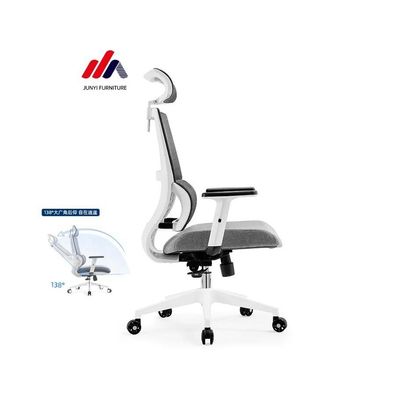 Chaise de bureau à cadre métallique chaise de bureau de bureau confortable en maille chaise de PC ergonomique pour de longues heures