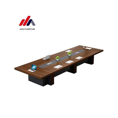 E1 MDF/MFC Mélamine Table de réunion énorme Table de conférence moderne pour multi-fonctionnel