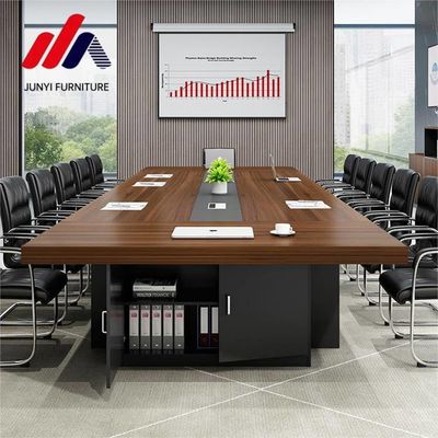 E1 MDF/MFC Mélamine Table de réunion énorme Table de conférence moderne pour multi-fonctionnel