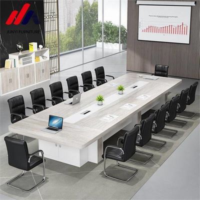 E1 MDF/MFC Mélamine Table de réunion énorme Table de conférence moderne pour multi-fonctionnel