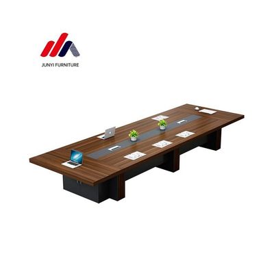 OEM grande table de conférence pour le navire salle de réunion de luxe accueille de nombreuses personnes