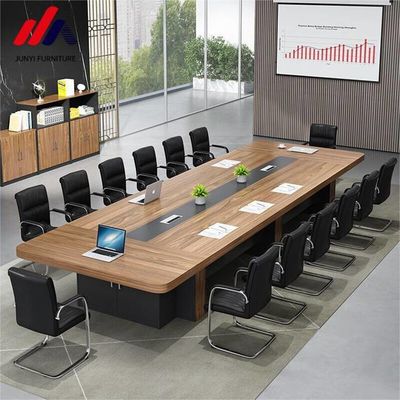 OEM grande table de conférence pour le navire salle de réunion de luxe accueille de nombreuses personnes