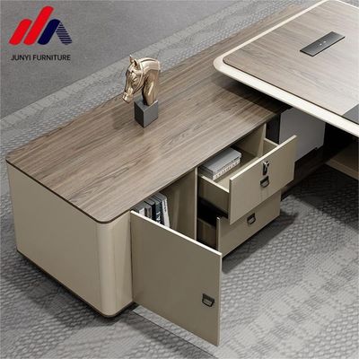 Couleurs personnalisées Bureau d'ordinateur de bureau en bois moderne avec tiroir personnalisable