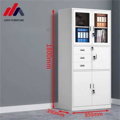 Armoire de dossiers de stockage de bureau avec structure de démontage et matériau en acier inoxydable