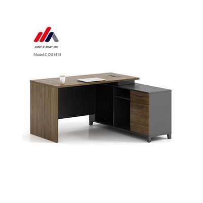 Bureau de bureau en bois extensible Meubles de bureau personnalisés pour le président et le personnel
