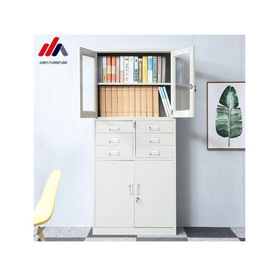 0Épaisseur.5-1.2 mm Armoire de bureau moderne en acier avec acier inoxydable