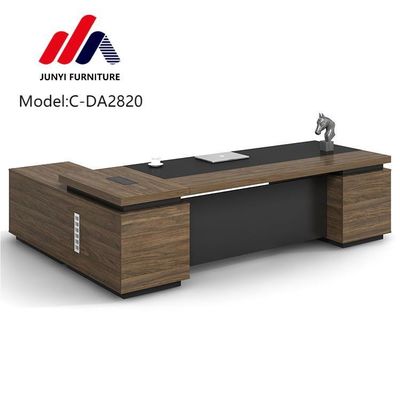 Y niveau d'emballage du courrier Mélamine E1 Matériau de luxe Meubles de bureau pour les bureaux des chefs