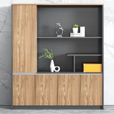 Meubles de bureau Armoire à fichiers en bois massif avec matériau en bois MFC élégant et fonctionnel