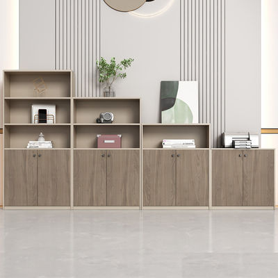 Meubles de bureau de style moderne Stockage de fichiers avec bibliothèque d'affichage en couleurs personnalisées